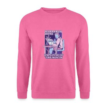 Von Zu Hause Aus Arbeiten - Mitarbeiter Des Monats - Unisex Pullover - Pink - Vorne