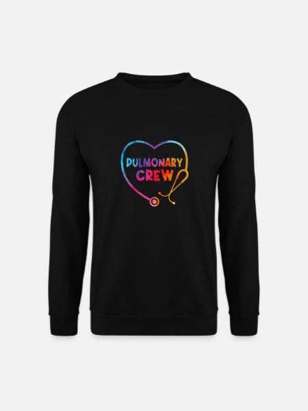 Équipe de pneumologie - Santé respiratoire - Sweat-shirt Unisexe - noir