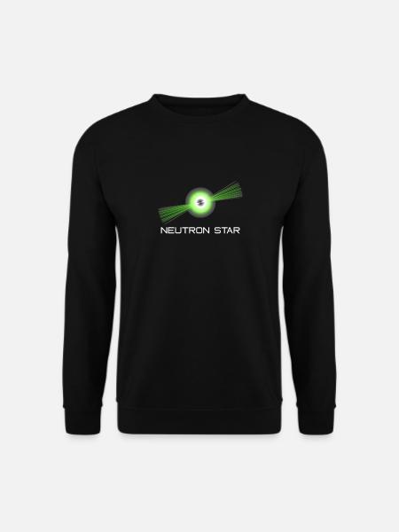 Neutrons Star Science Universe - Unisex Sweatshirt - black