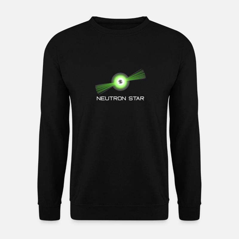 Neutrons Star Science Universe - Unisex Sweatshirt - black