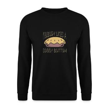 Personne n’aime un sol mou - Sweat-shirt Unisexe - noir - Devant - Alina (178cm) & Michal (187cm)