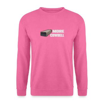 Plus d’inspiration musicale amusante pour cloche de vache - Sweat-shirt Unisexe - rose - Devant