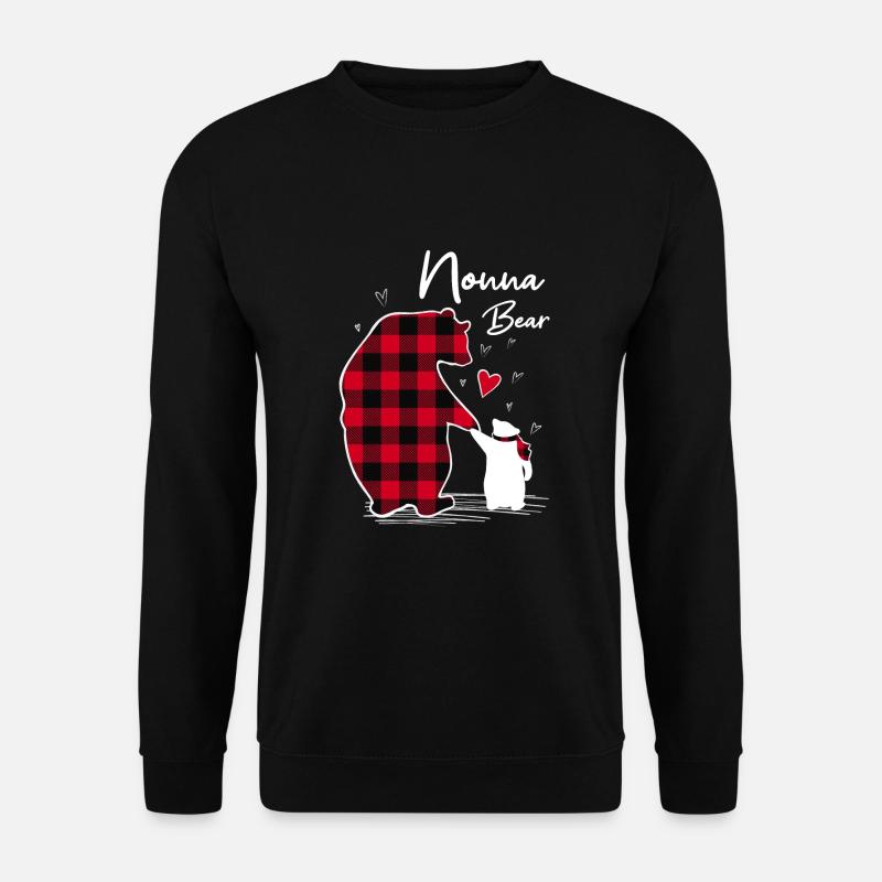 Nonna Bear - Unisex Sweatshirt - black