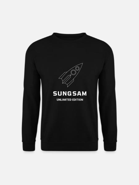 SUNGSAM EDITION ILLIMITEE (rocket) - Unisex Sweatshirt - black