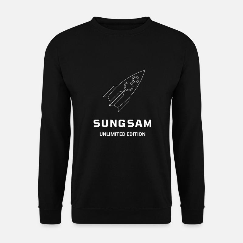 SUNGSAM EDITION ILLIMITEE (rocket) - Unisex Sweatshirt - black