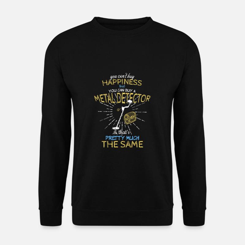 Détecteur de métaux - Sweat-shirt Unisexe - noir