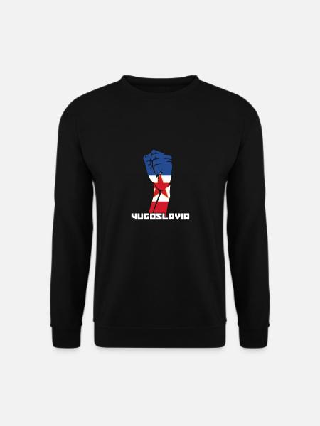 Jugoslavija Yugoslavia Jugo Tito SFRJ Jugoslawien - Unisex Pullover - Schwarz