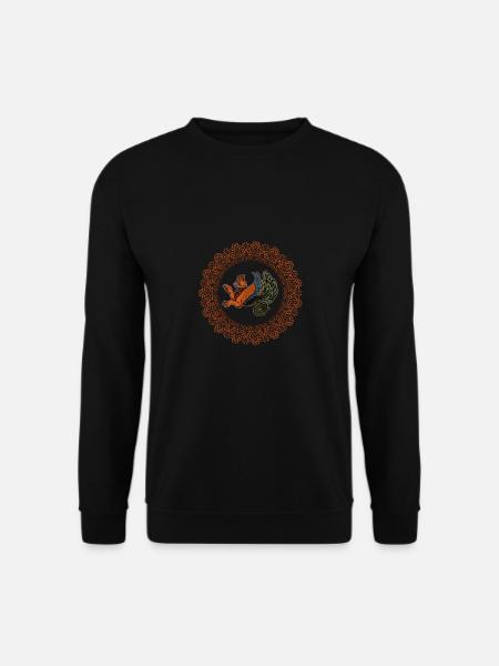 Faravahar Zoroastrismus Simurgh Persien - Unisex Pullover - Schwarz