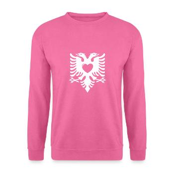 Republic of Albania Albania Shqipëria Tirana Albanians - Unisex Sweatshirt - pink - Front