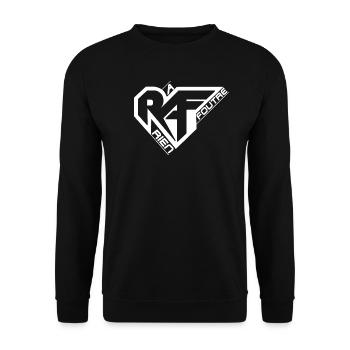 RIEN A FOUTRE - RIENAFOUTRE - Kien - SMSO prod - Sweat-shirt Unisexe - noir - Devant - Alina (178cm) & Michal (187cm)