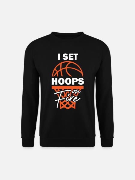 Basketball Free Throw - Unisex Sweatshirt - black