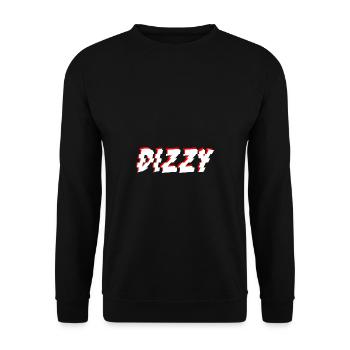 DIZZY - Sweat-shirt Unisexe - noir - Devant - Alina (178cm) & Michal (187cm)
