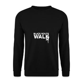 Marche noire - Sweat-shirt Unisexe - noir - Devant - Alina (178cm) & Michal (187cm)