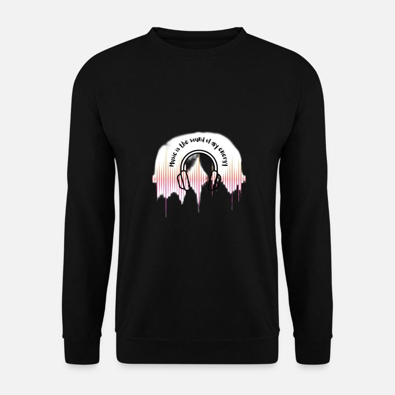 Son de la musique - Sweat-shirt Unisexe - noir