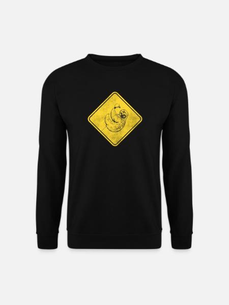 Sloth - Unisex Sweatshirt - black
