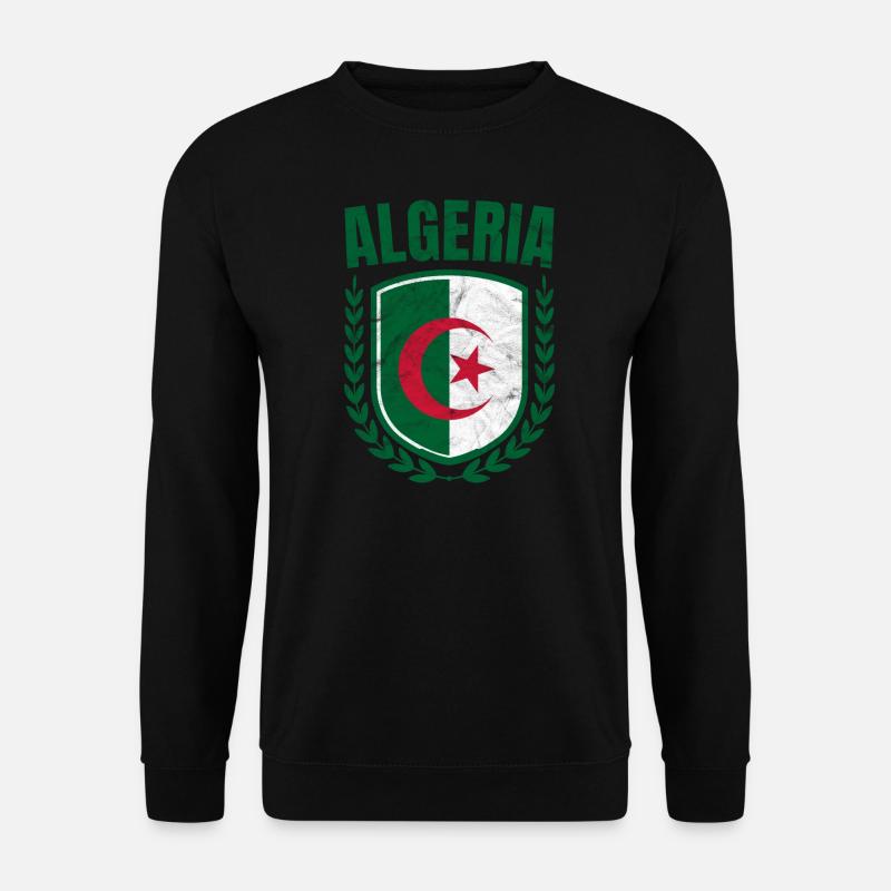 Algeria - Unisex Sweatshirt - black