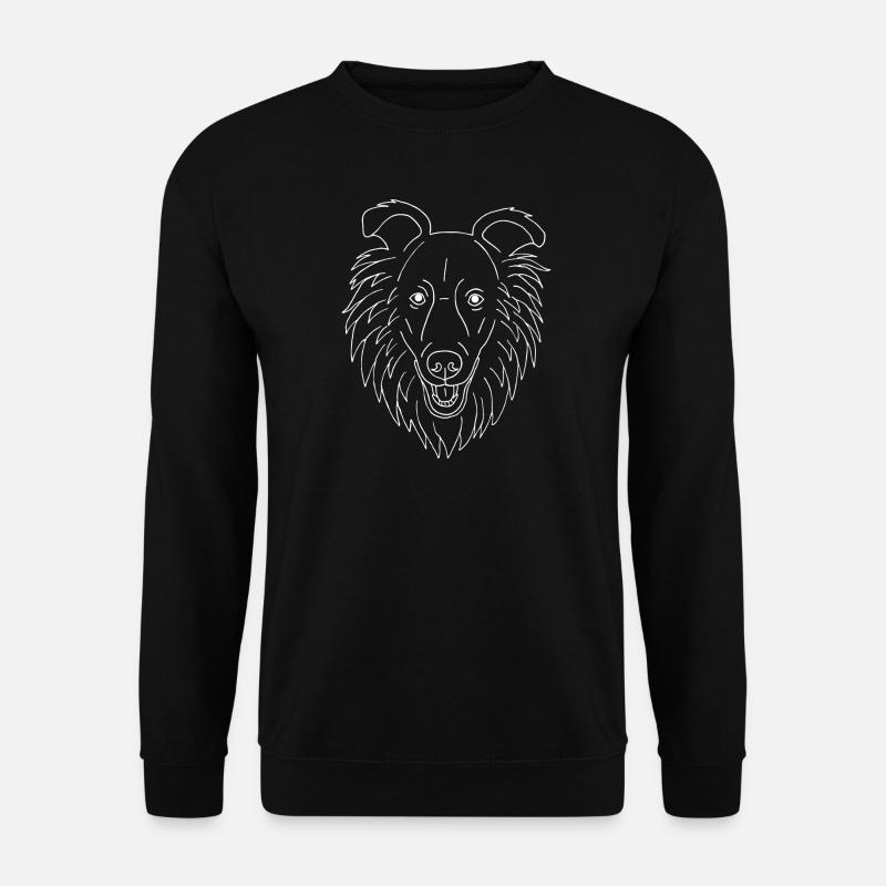 Collie - Unisex Pullover - Schwarz