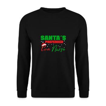 CNA Nursing Quotes Funny Nurse Lovers Cute CNA - Unisex Sweatshirt - black - Front - Alina (178cm) & Michal (187cm)