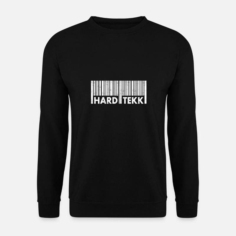 Hardtekk - Tekk - Techno - Rave - Geschnek - merch - Unisex Pullover - Schwarz