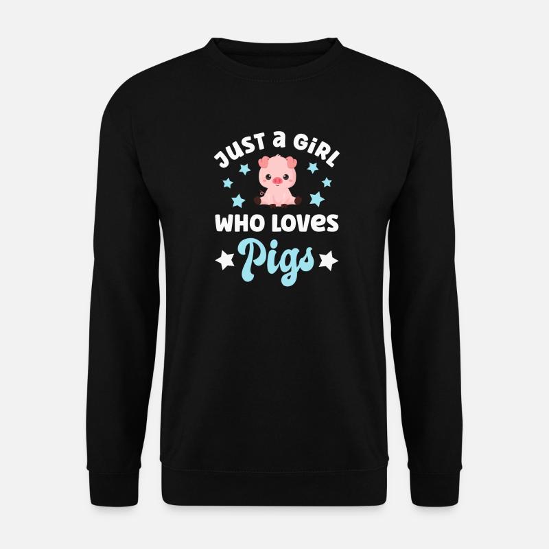 Pig Pigs - Unisex Sweatshirt - black