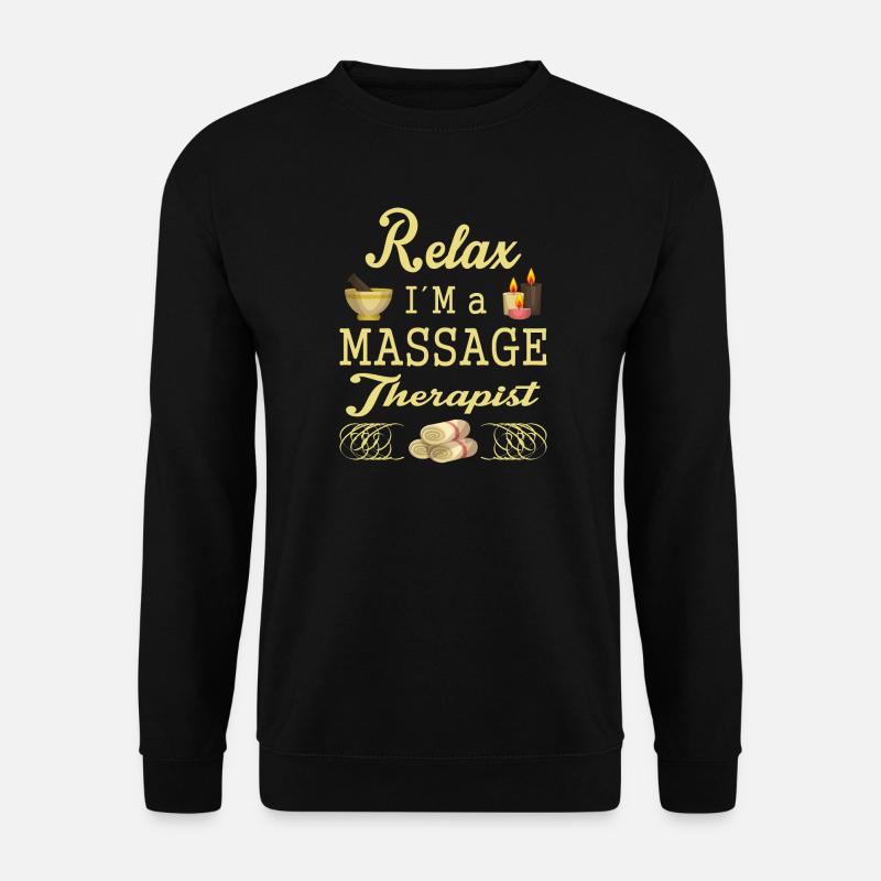 Massage therapy - Unisex Sweatshirt - black