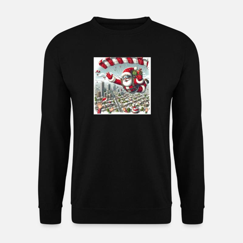 Weihnachts Design 13 - Unisex Pullover - Schwarz