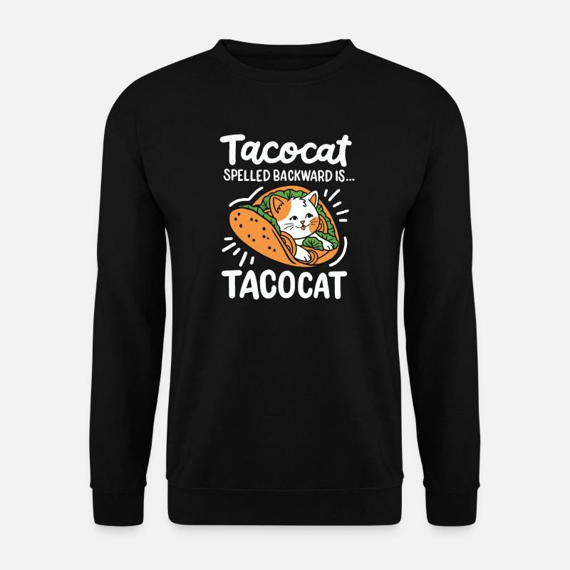 Tacocat Taco Cat - Unisex Pullover - Schwarz