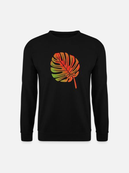 Leaf of a plant - Unisex Sweatshirt - black