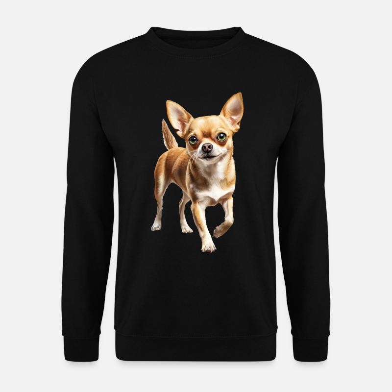 Chihuahua - Unisex Pullover - Schwarz