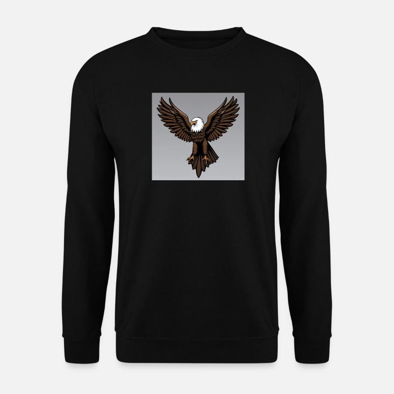 Eagle - Unisex Sweatshirt - black