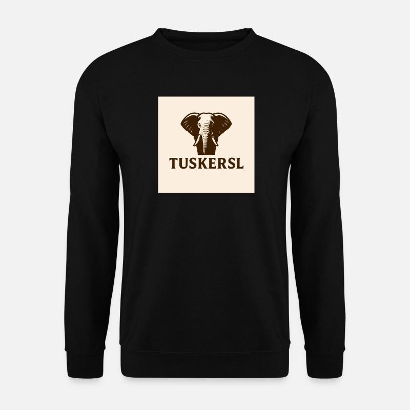 Stoßzähne - Unisex Pullover - Schwarz