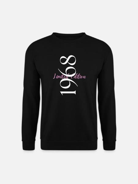 Limited Edition 1968 Anniversary 1968 Born in 1968 - Unisex Sweatshirt - black