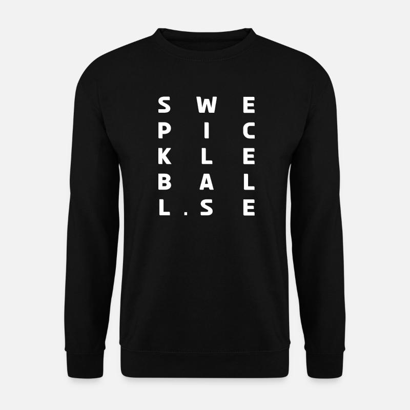 SWE Pickleball-Bekleidung - Unisex Pullover - Schwarz