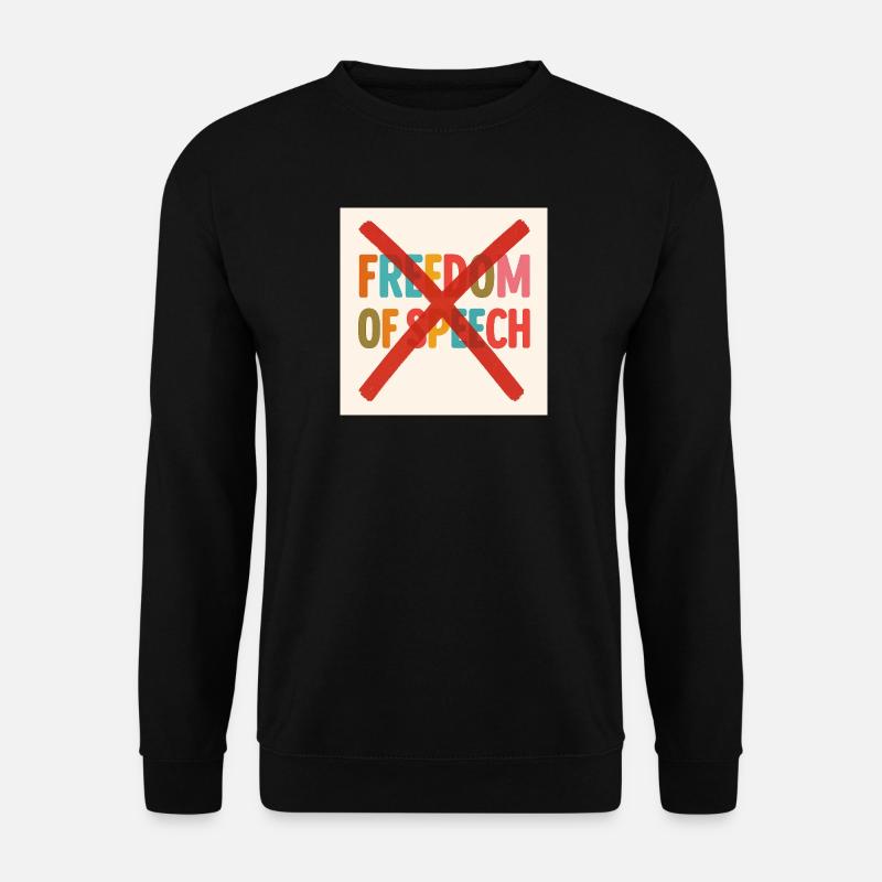 Liberté d’expression - Sweat-shirt Unisexe - noir