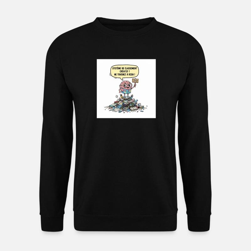 Creative Chaos Brain - Unisex Sweatshirt - black