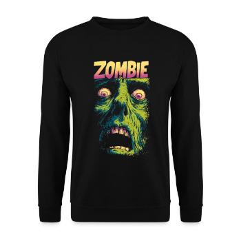 Zombie - Unisex Pullover - Schwarz - Vorne - Alina (178cm) & Michal (187cm)