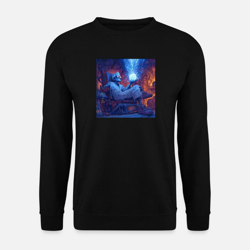 Mad Scientist - Unisex Pullover - Schwarz