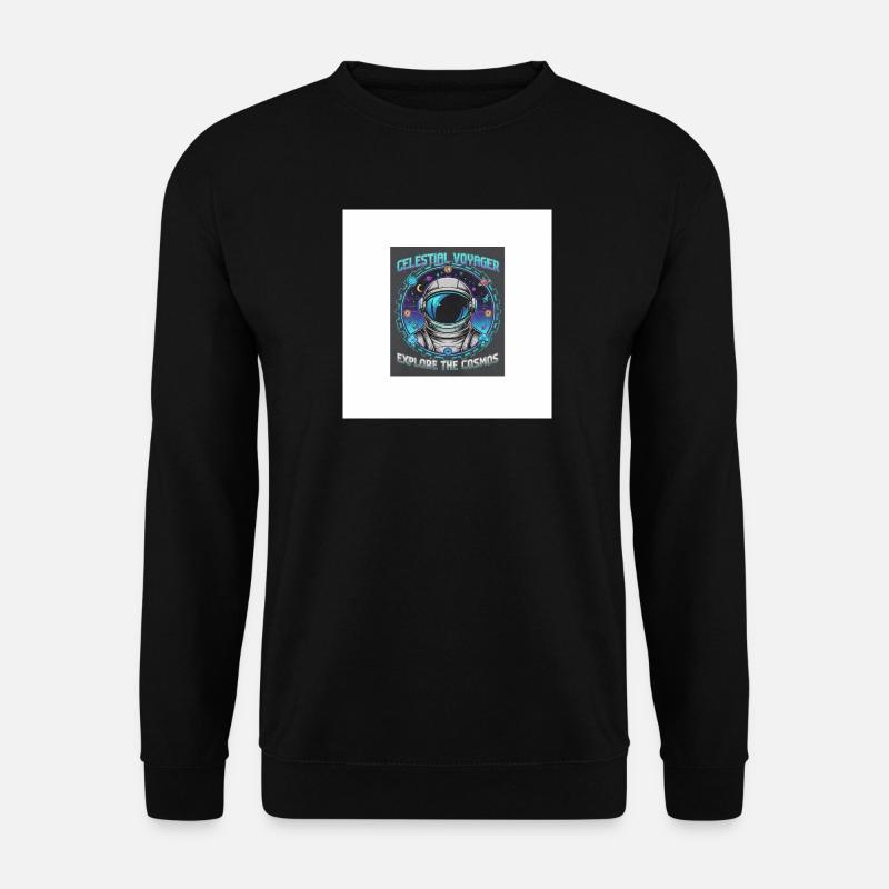 Celestial Voyager erforschen das Kosmos - Unisex Pullover - Schwarz