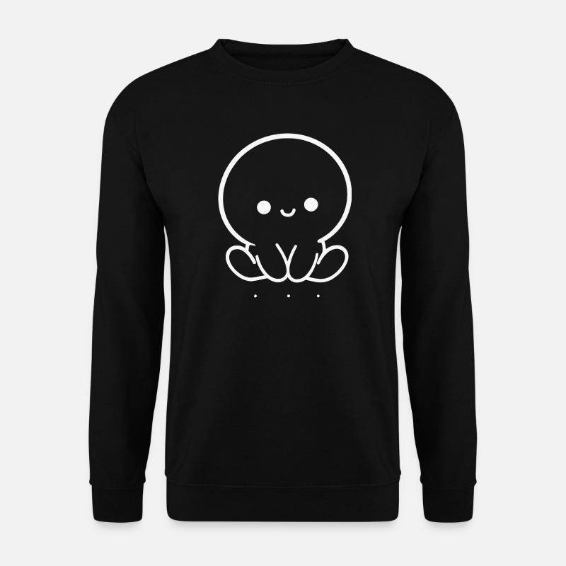 Chibi Ocean Buddy - Unisex Sweatshirt - black