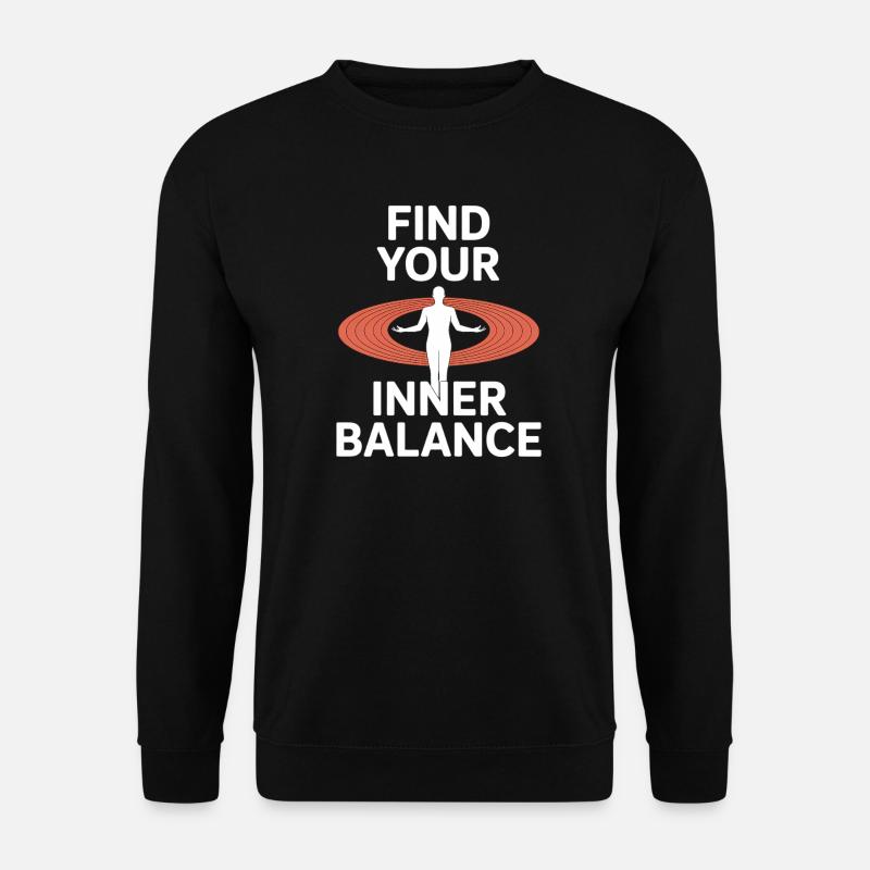 Qigong Tai Chi - Unisex Pullover - Schwarz