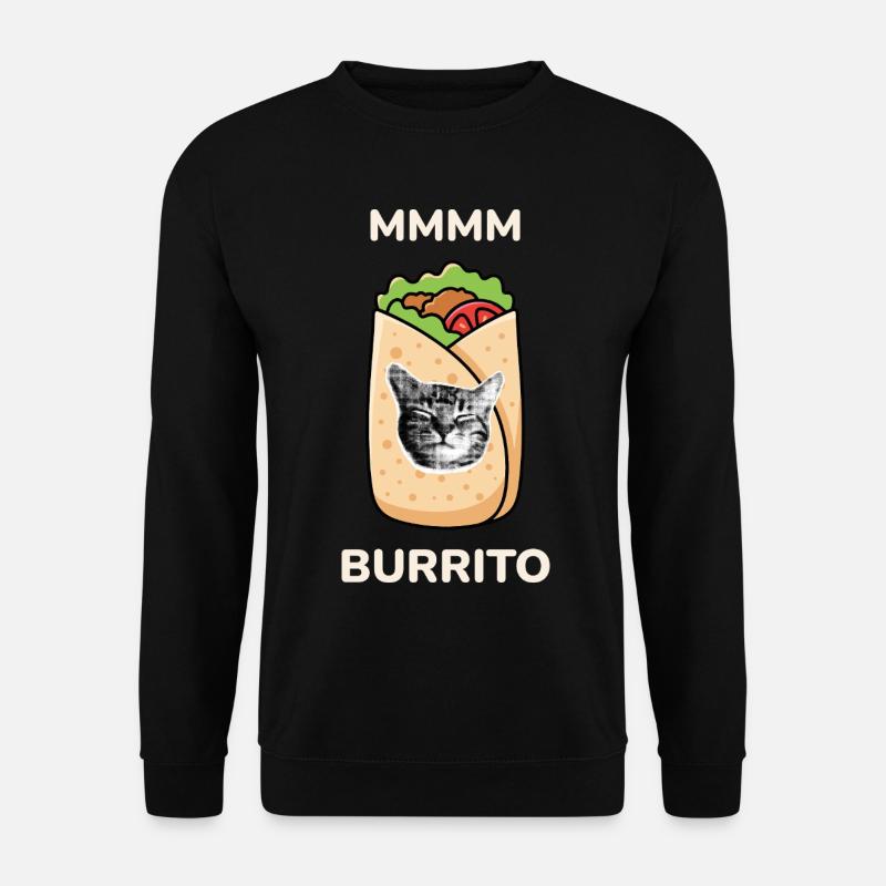 MMMM Burrito - Unisex Sweatshirt - black