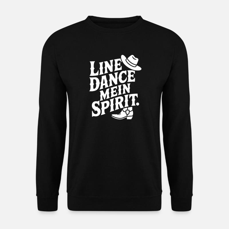 Line Dance My Spirit - Unisex Sweatshirt - black