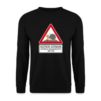 Site historique de fouilles depuis 1998 - Sweat-shirt Unisexe - noir - Devant - Alina (178cm) & Michal (187cm)