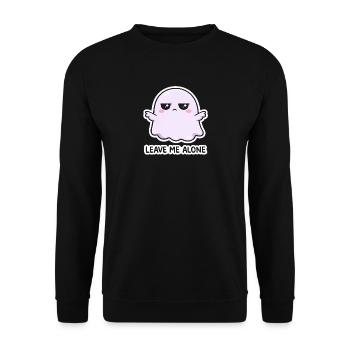 Laisse-moi passer, esprit - Sweat-shirt Unisexe - noir - Devant - Alina (178cm) & Michal (187cm)