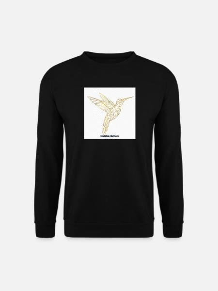 Kleine Flügel Große Träume Kolibris - Unisex Pullover - Schwarz