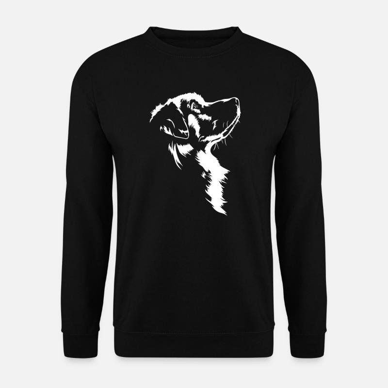Pyrenäenberghund Hunde Great Pyrenees Wilsigns - Unisex Pullover - Schwarz