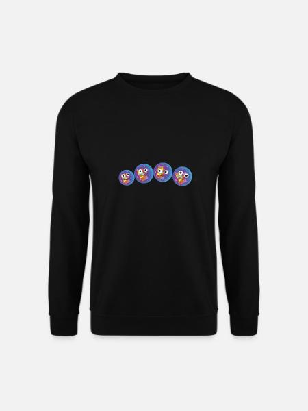 disco family, family, disco ball, disco - Unisex Sweatshirt - black