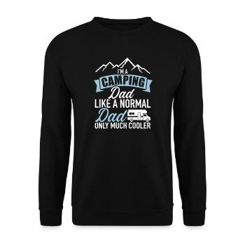 Campeur - Sweat-shirt Unisexe - noir - Devant - Alina (178cm) & Michal (187cm)