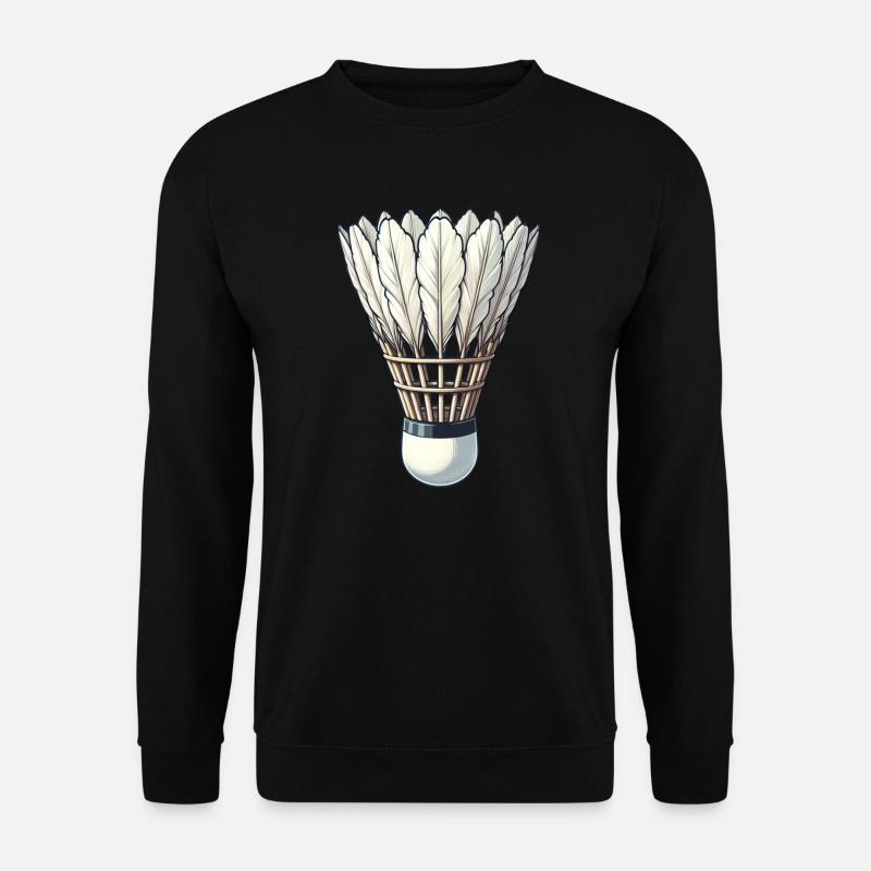 Cool badminton badminton design - Unisex Sweatshirt - black