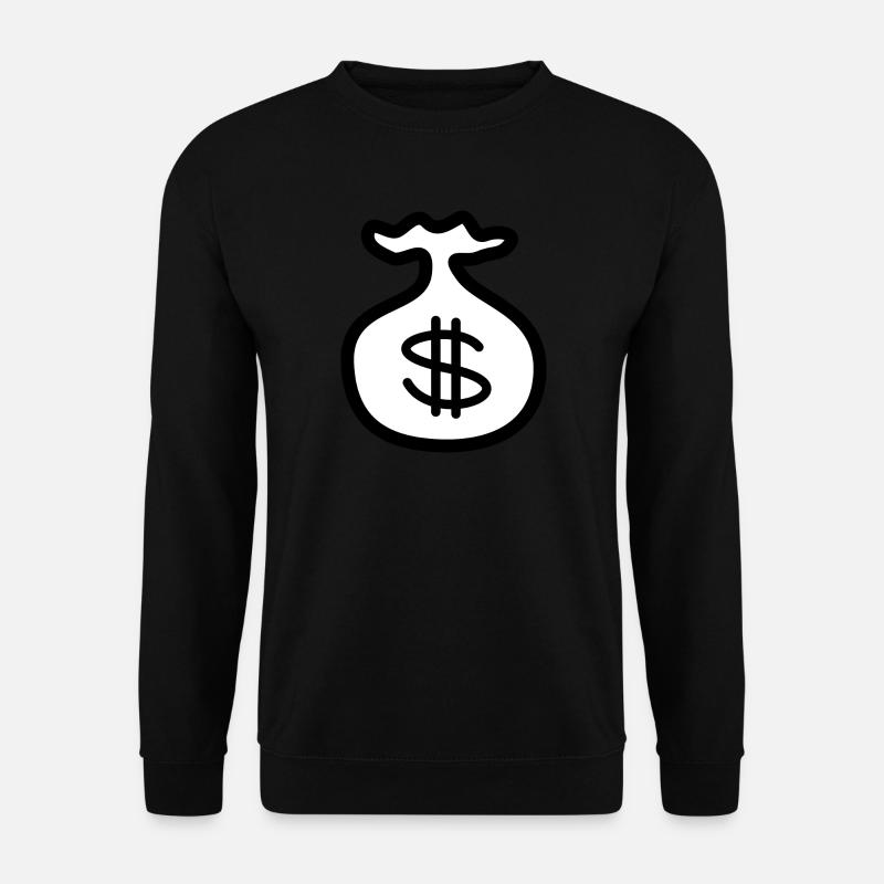 backpack suitcase backpack bag briefcase83 - Unisex Sweatshirt - black